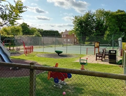 Newly Resurfaced Bray Tennis Court