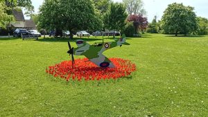 VE Day Spitfire Ben and Katherine Phillips