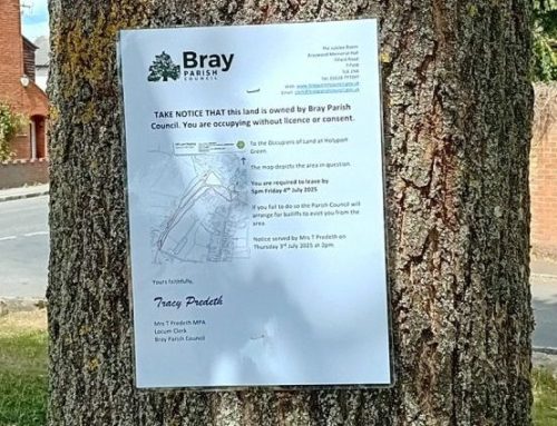 Bray Parish Council has Initiated Eviction Proceedings